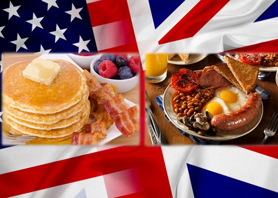 British vs. American Food Names